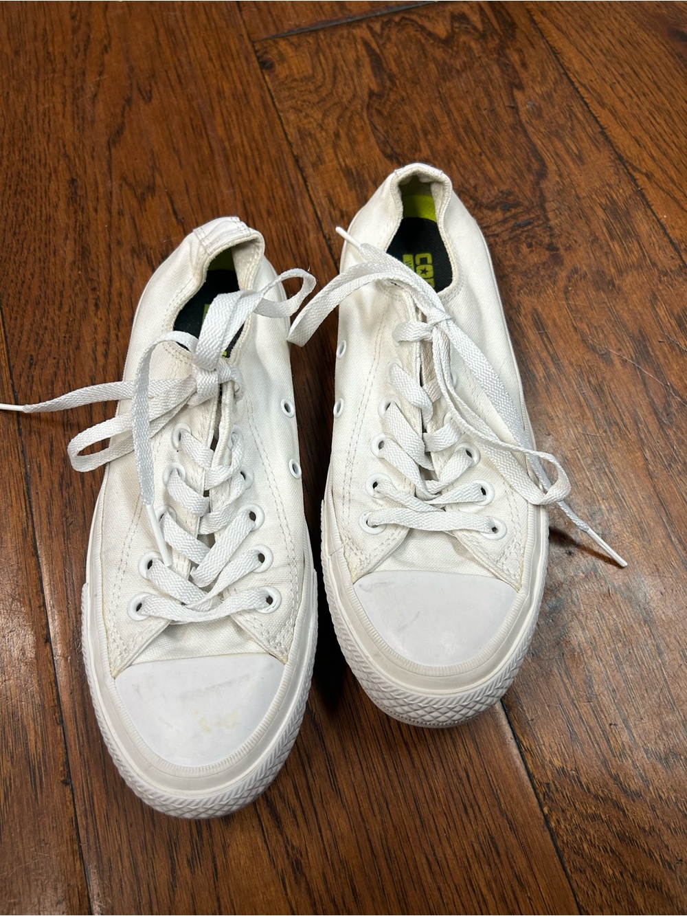 Converse Chuck Taylor All Star II white low-top sneakers